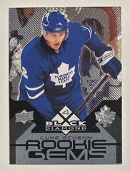 2008-09 Upper Deck Black Diamond Luke Schenn #210 Rookie Gems Quad
